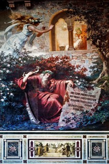 Sleeping Beauty is born, symbolic image for the long sleep and the awakening of the German Empire,