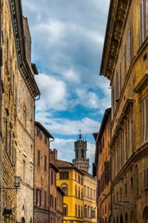 Old town, centre, historical, travel, tourism, Siena, Tuscany, Italy