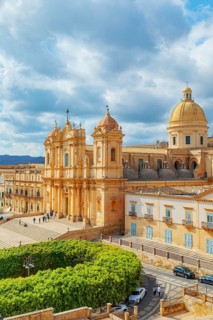 San Nicolò Cathedral, Noto, Noto Valley, Sicily, Italy