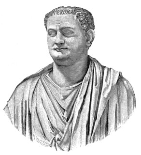 Titus or Titus Flavius Caesar Vespasianus Augustus, 39 - 81, Roman Emperor from 79 to 81, Titus