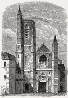 The Saint-Paul-des-Champs church, a former church in Paris, France