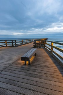 Seebrücke, Seebad Binz, Island of Rügen, Mecklenburg-Vorpommern, Germany