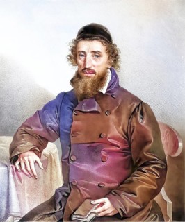 Israel Aschkenasy, c. 1770 Banker and merchant in Vienna, Historical, digitally restored