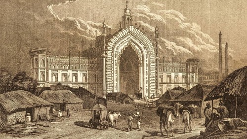Rumi Darwaza, Lucknow, Uttar Pradesh, India, entrance gate, towers, Turkish model, built 1784,