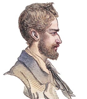 Frederich Wilhelm Ludwig Leichhardt (1813-1848?) Prussian (German) explorer and naturalist, in 1848