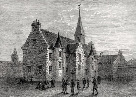 High School at Blackfriars Monastery, 1578, Edinburgh, Scotland, United Kingdom