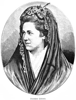 Portrait of a noble Chilean woman with decorated headscarf, young woman, dark straight hair combed