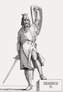 Henry III, called the Black or the Pious, Emperor of the Holy Roman Empire from 1046 to 1056