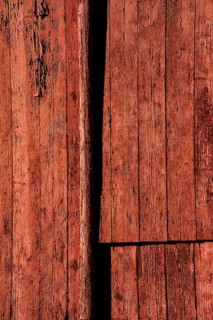 Detail of an old wheathered door