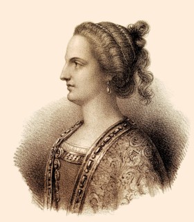 Gisèle or Giselle, 715-755, wife to Childeric III, Childerich III., c. 717- c. 754, Merovingian