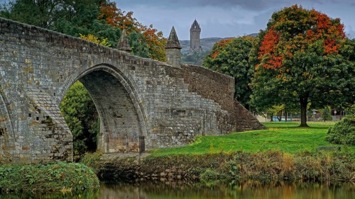 Europe, Scotland, Great Britain, England, landscape, Stirling Bridge, Stirling