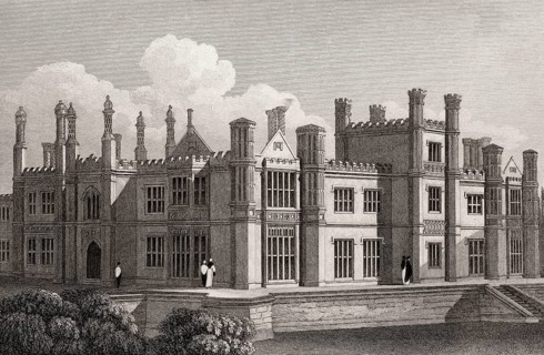 Dalmeny House, close to Dalmeny on the Firth of Forth, 19th century, from Modern Athens by Th. H.