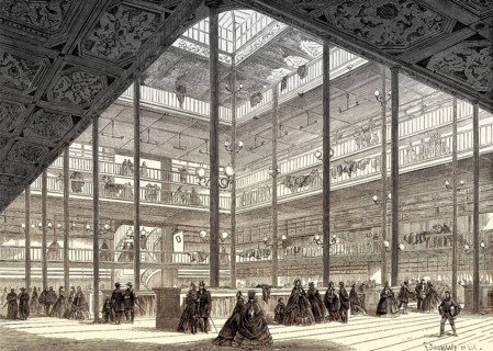 Maison de la belle jardinière, shopping mall in Marseille, 19th century