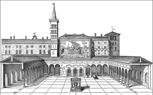 Old St. Peter's Basilica, Vatican, Rome, Italy, 13th century