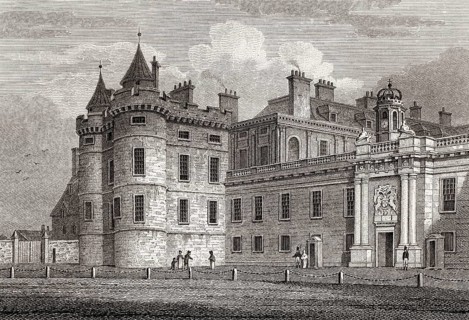 Holyrood Palace, Edinburgh, Scotland, 19th century, Views in Edinburgh by J. & H. S. Storer