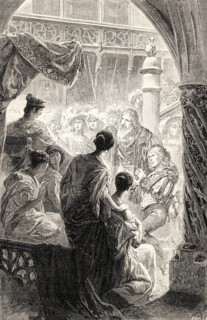 Helen and Faust, third act, Faust II, Johann Wolfgang von Goethe