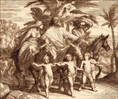 Abrahamic Covenant, Old Testament, by Julius Schnorr von Carolsfeld, 1860