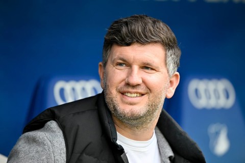 Sports Director Andreas Schicker TSG 1899 Hoffenheim Portrait smiling soccer Bundesliga, PreZero