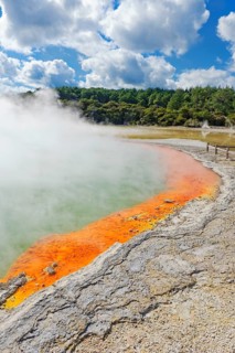 Champagne pool, Waiotapu Thermal Park, Waiotapu, Rotorua, Bay of Plenty, North Island, New Zealand