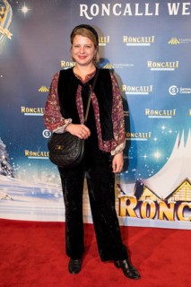 Jördis Triebel at the premiere of the 20th Original Roncalli Christmas Circus in Berlin's Tempodrom
