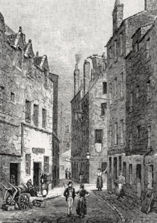 Queen Street, Edinburgh, Scotland, 19th century