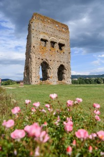 Temple of Janus, first century tower, Autun, Département Saône-et-Loire, Region
