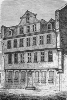 Goethe House in Frankfurt am Main, Großer Hirschgraben, birthplace, journey, Hesse, Germany,
