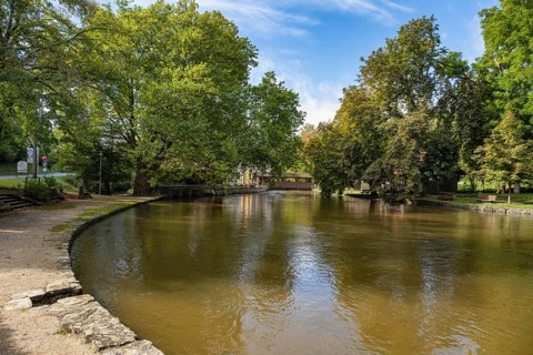 The Aachtopf, also known as the Aachquelle, a sight and tourist attraction in Hegau, is a karst