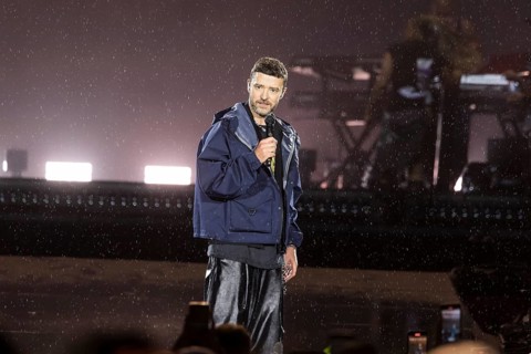 Justin Timberlake at the Lollapalooza Festival in the Olympiastadion and on the Maifeld, Berlin,