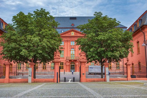 Rhineland-Palatinate State Parliament in Mainz, Rhineland-Palatinate, Germany
