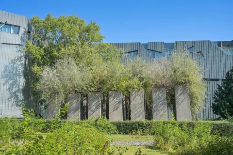 Garden of Exile, Jewish Museum, Lindenstraße, Kreuzberg, Friedrichshain-Kreuzberg, Berlin, Germany