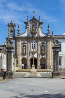 Church former convent, Convento de Santo António dos Capuchos, city of Guimaraes, northern Portugal
