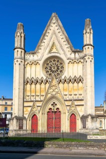 Buckingham Baptist Chapel building, Clifton, Bristol, England, UK architect RS Pope 1842 French
