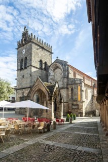 Igreja de Nossa Senhora da Oliveira church in Largo da Oliveira, city centre Guimaraes, northern