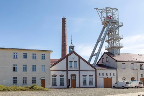 Reiche Zeche silver mine, outdoor facilities, Freiberg, Saxony, Germany