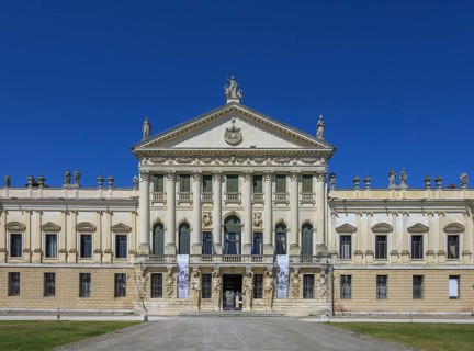 Exterior view Villa Pisani, Stra, Province of Venice, Italy