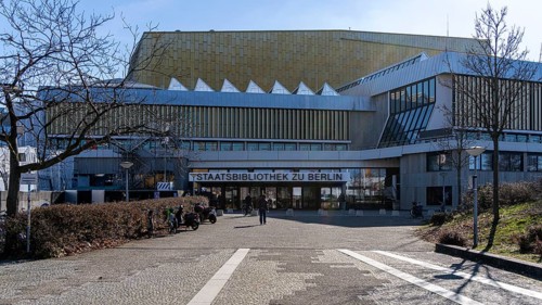 Berlin State Library, Potsdamer Straße, Berlin, Germany