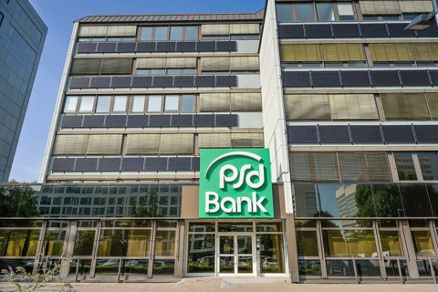 PSD Bank Hessen-Thüringen, Mergenthalerallee, Eschborn, Main-Taunus-Kreis, Hesse, Germany