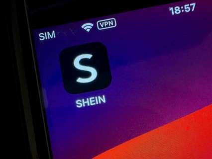 App symbol of Chinese online retailer SHEIN on smartphone, international