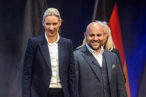 Campaign event for the state election of the AfD party at the Congress Centre Pforzheim CCP. Markus