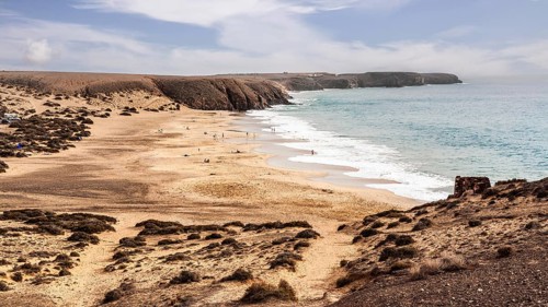 Papagayo Beach, Playa Blanca, Lanzarote, Canary Islands, Spain