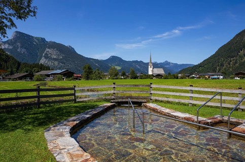 Kneipp facility near Sankt Martin bei Lofer, Pinzgau, Salzburg province, Austria