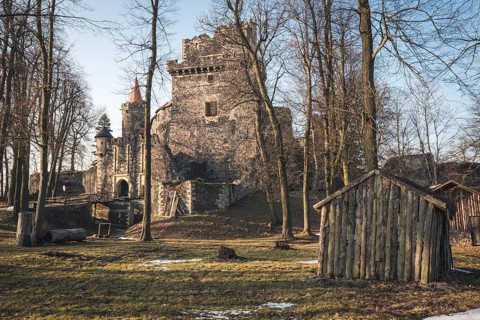 Castle Grodziec, Poland. One of the European Route of Castles and Palaces