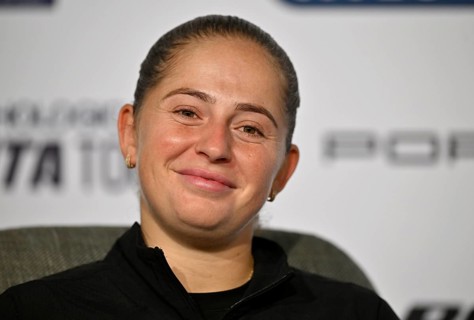 Jelena Ostapenko LAT Portrait smiles Press conference PK Tennis Ladies Porsche Cup, Grand Prix, GP,