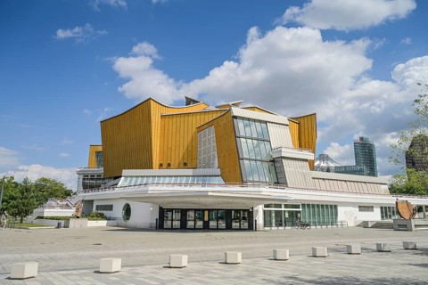 Chamber Music Hall of the Philharmonie, Kulturforum, Tiergarten, Mitte, Berlin, Germany