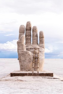 Colchani salt sculptures, Uyuni, Bolivia