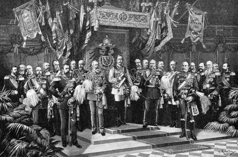 The reigning princes of Germany, 1889