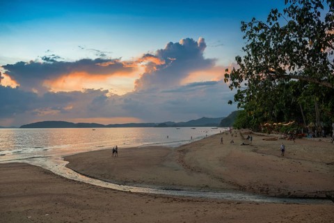 Ao Nang Beach, sunset, Ao Nang, Krabi, Thailand