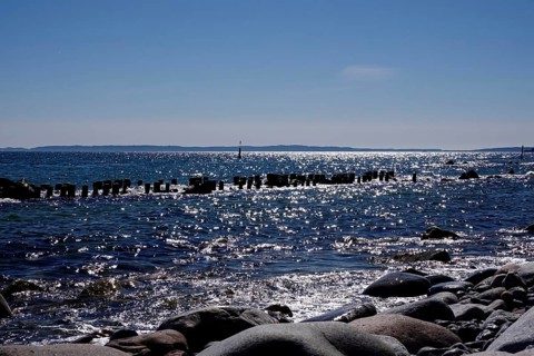 Baltic Sea coast near Sassnitz, Mecklenburg-Western Pomerania, Germany