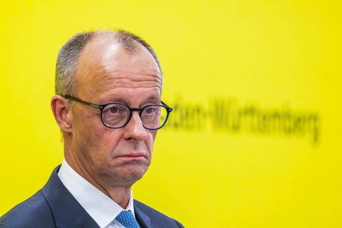 Federal Chancellor Friedrich Merz (CDU) . portrait. Annual event on the BW Automotive Industry